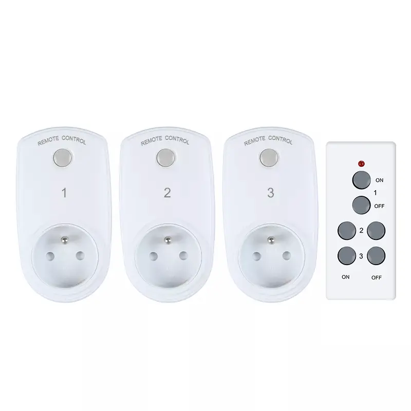 Ổ cắm điều khiển từ xa FR không dây RF433 Mhz