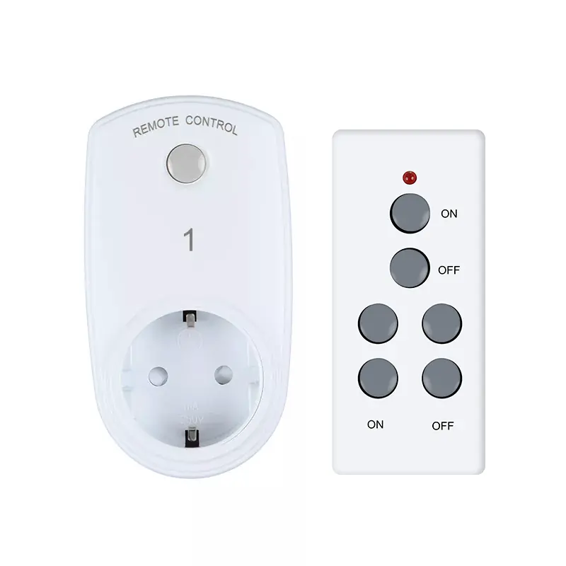 Điều khiển không dây Ổ cắm điều khiển từ xa EU tầm xa